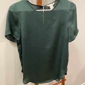H&M Green Blouse